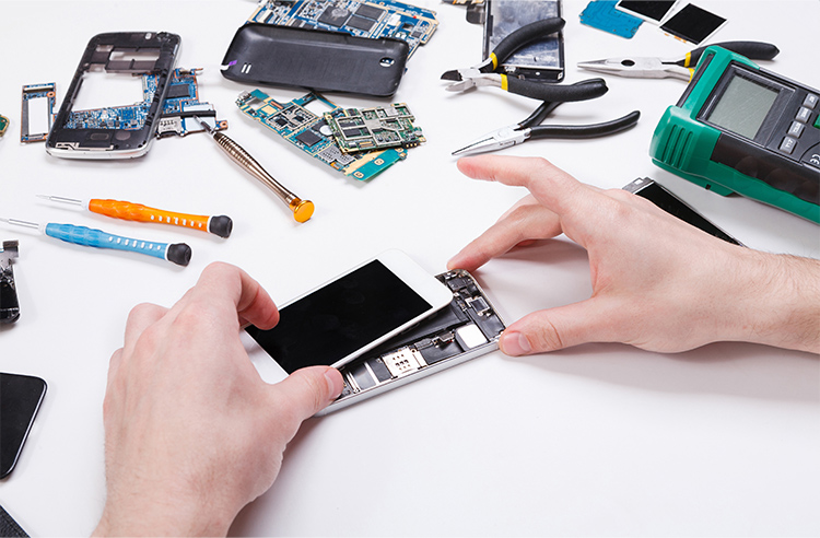 スマホの不調・破損にも即対応。